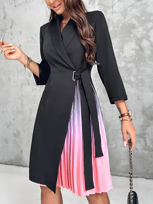 LP | Abito blazer elegante con stampa a colori sfumati