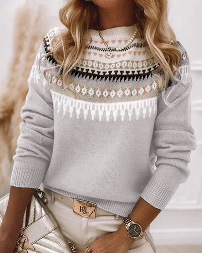 LP | Maglia chic con motivo nordico