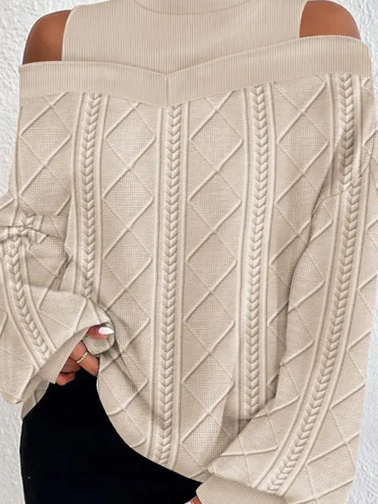 LP | Felpa sciolta, chic ed elegante