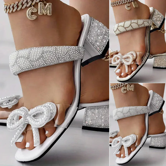 LP con nodo a perla di moda femminile