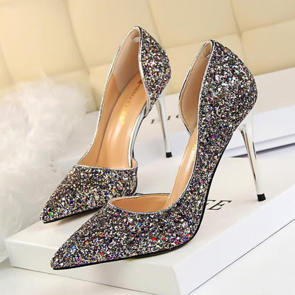 LP | Eleganti tacchi a spillo scintillanti