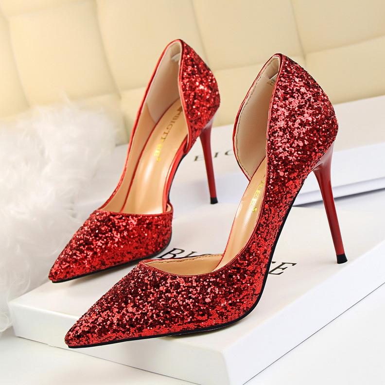 LP | Eleganti tacchi a spillo scintillanti