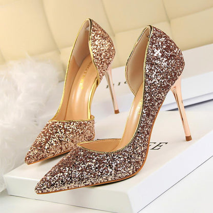 LP | Eleganti tacchi a spillo scintillanti
