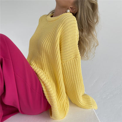 LP | Accogliente maglia con scollo rotondo