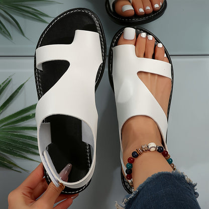LP | Sandali alla moda con punta aperta e design cut-out
