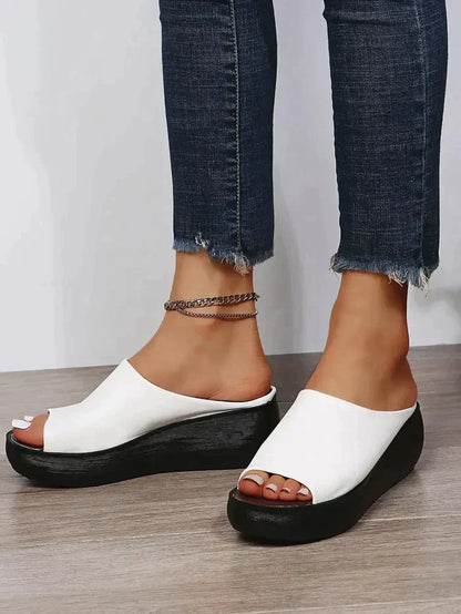 LP con plateau da donna LD | con punta aperta