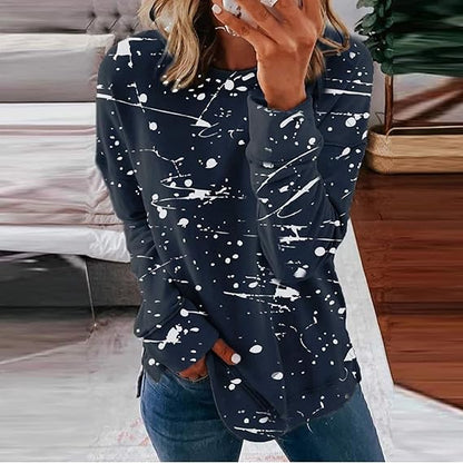 LP | Camicetta casual alla moda con motivo batik