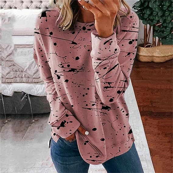 LP | Camicetta casual alla moda con motivo batik