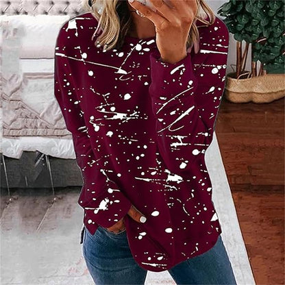 LP | Camicetta casual alla moda con motivo batik