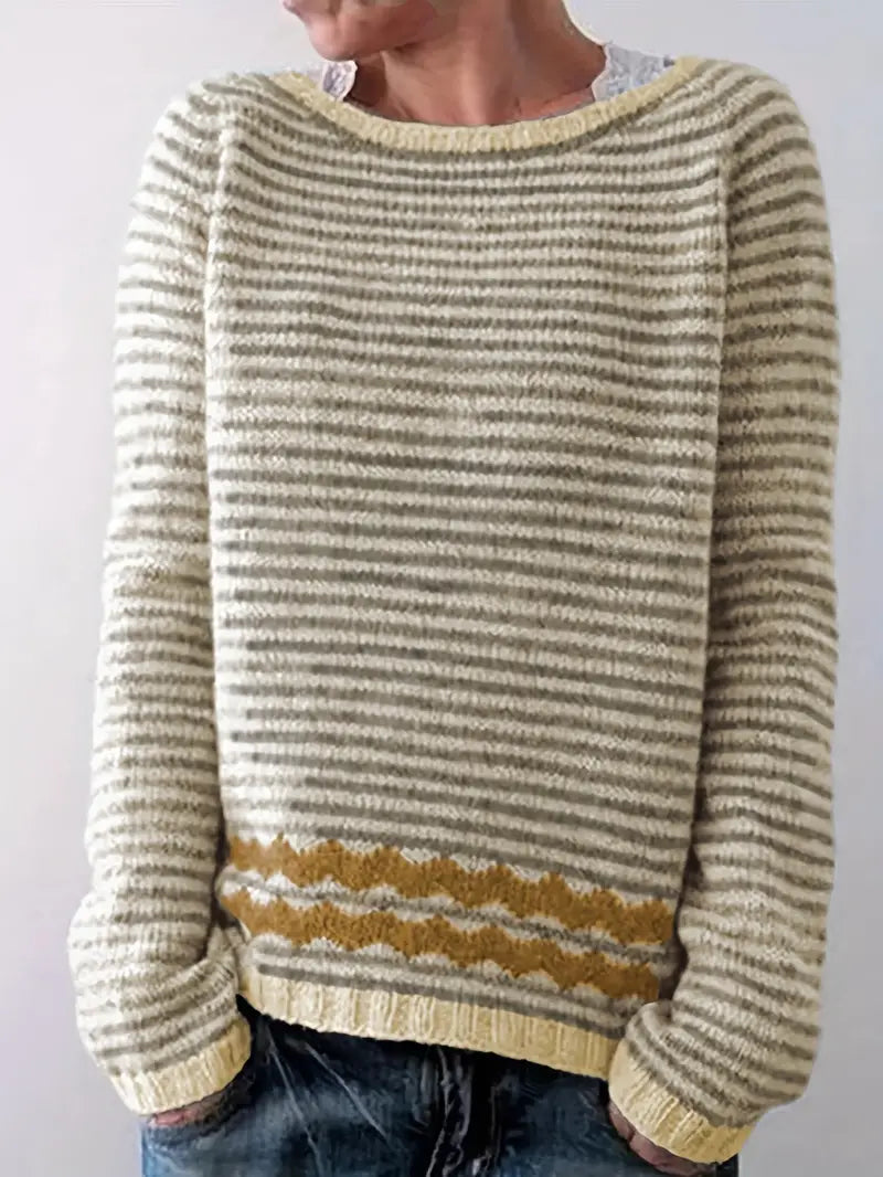 LP | Maglia accogliente a righe