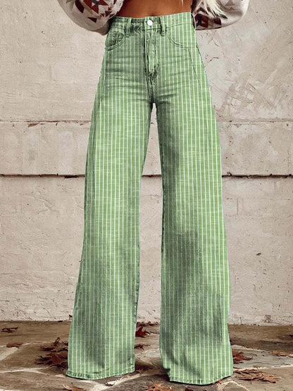 LP | Augusta™ Pantaloni classici a righe con gambe larghe