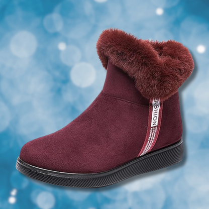 LP | Stivali da neve alla moda con fodera in pelliccia sintetica