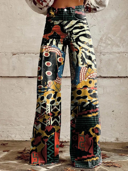 LP | Annalena™ Pantaloni stampati con gamba larga
