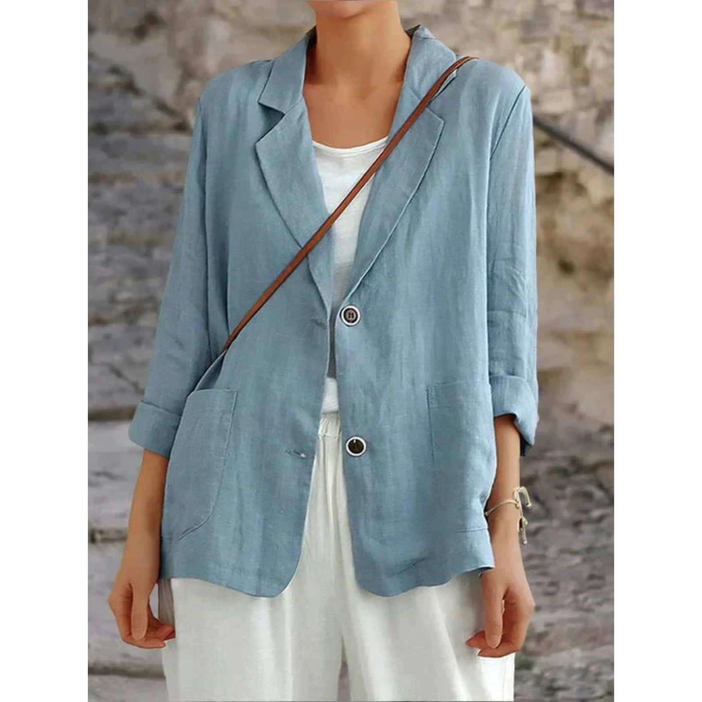 LP | Blazer di lino alla moda