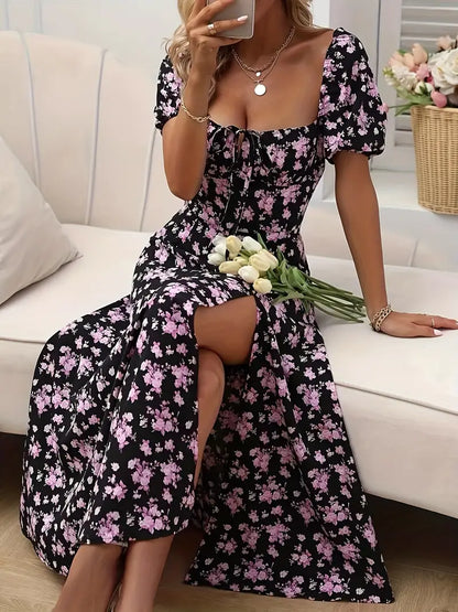 LP | Abito chic con spacco per la primavera e l'estate