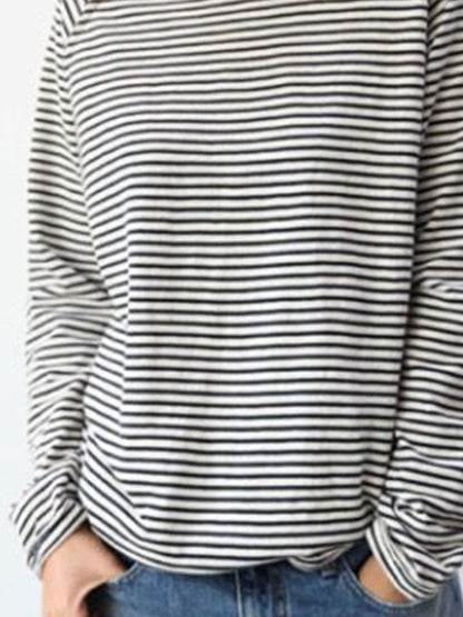 LP | Maglia casual a maniche lunghe a righe