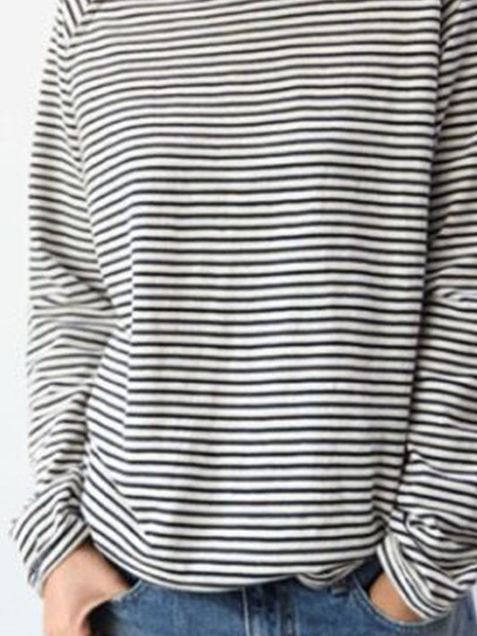 LP | Maglia casual a maniche lunghe a righe