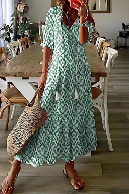 LP | Abito lungo ed elegante a fiori