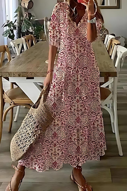 LP | Abito lungo ed elegante a fiori