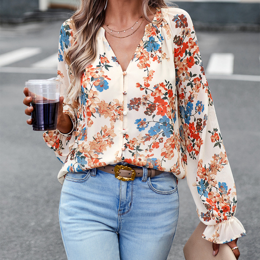 LP | Camicetta elegante a fiori