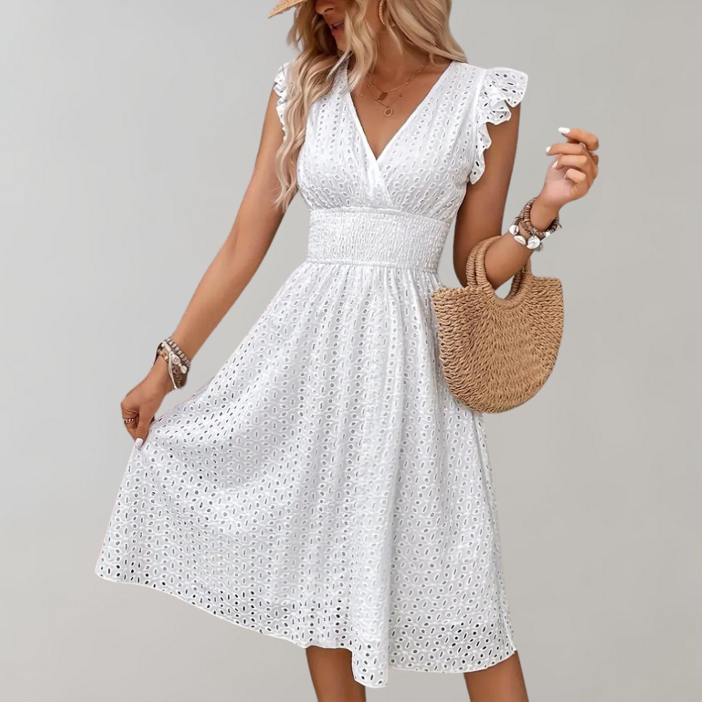 LP | Abito estivo elegante con balze