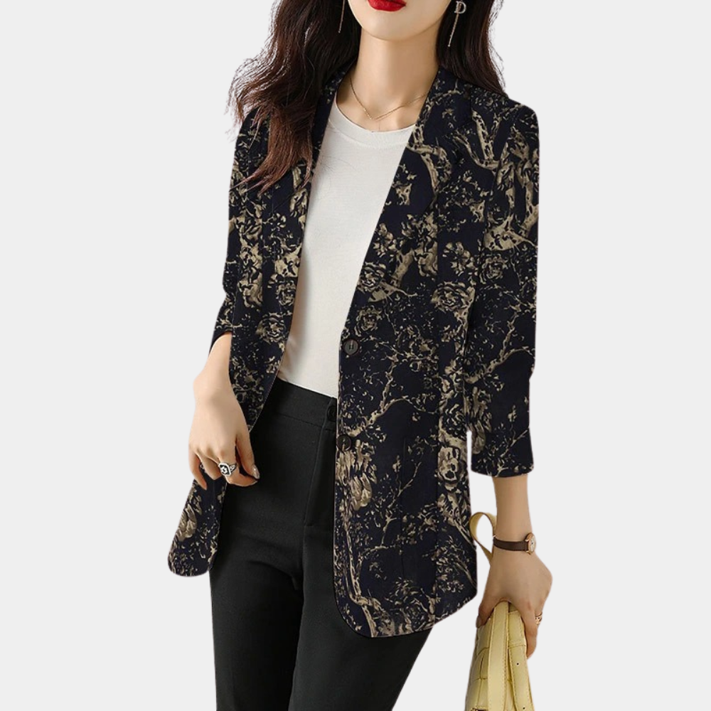 LP | Blazer da donna con motivo floreale