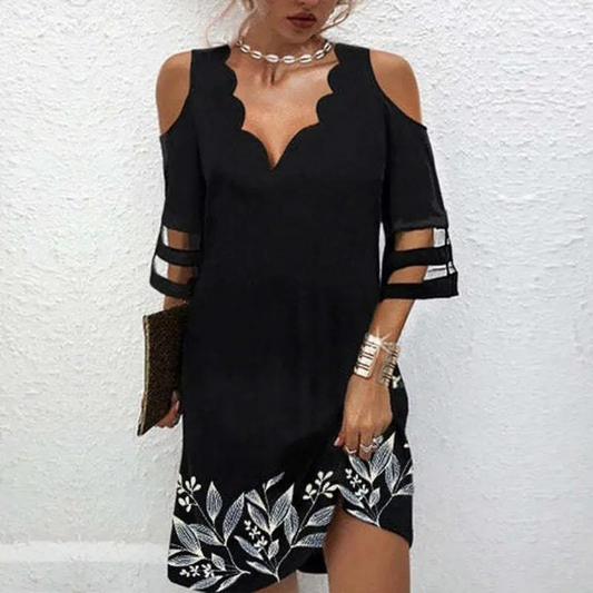 LP | Abito da donna in pizzo con spalle fredde