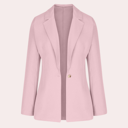 LP | Blazer minimalista a tinta unita per donna