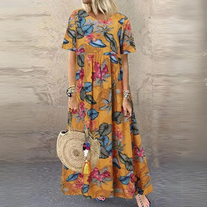 LP | Abito elegante con scollo rotondo