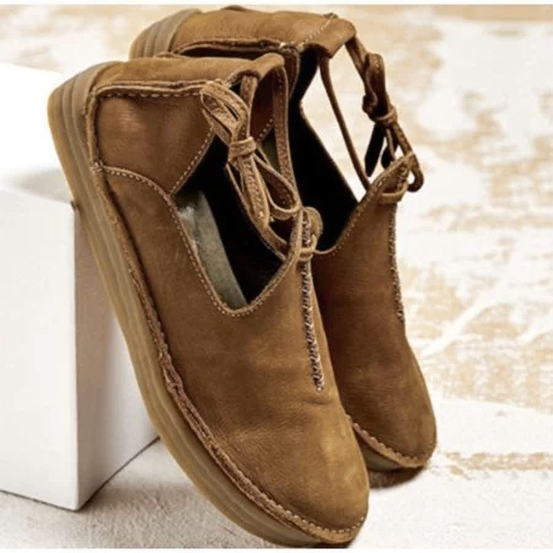 LP | Mocassini casual vintage con lacci