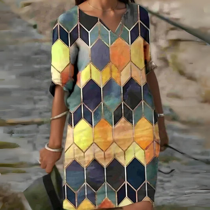 LP | Abito elegante a mosaico