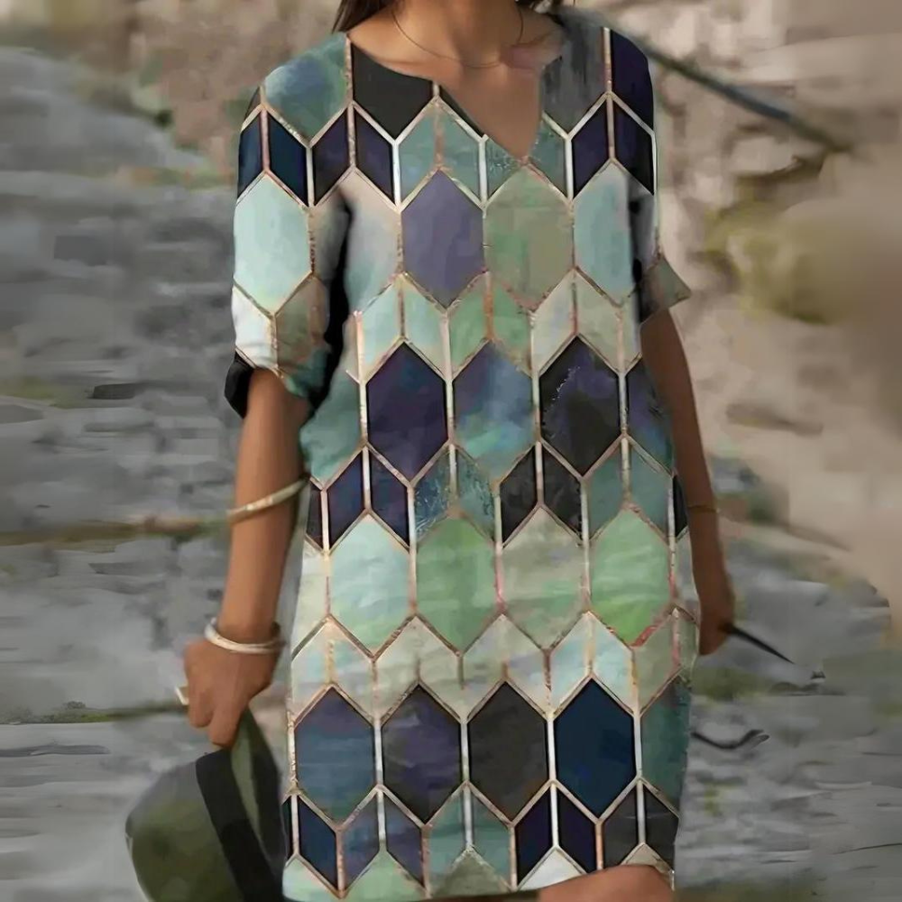 LP | Abito elegante a mosaico