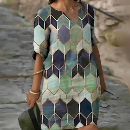 LP | Abito elegante a mosaico