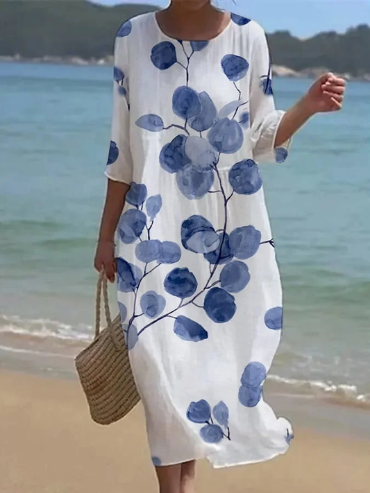 LP | Abito da donna con fiori e taglio botanico