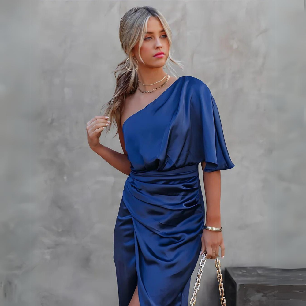 LP | Elegante abito da sera in seta