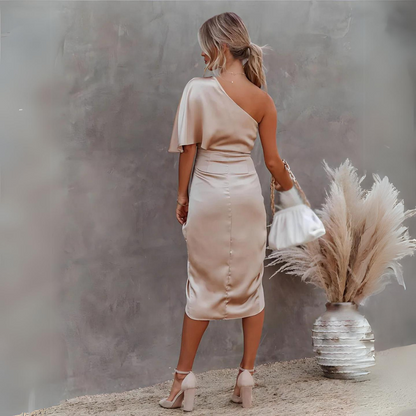 LP | Elegante abito da sera in seta
