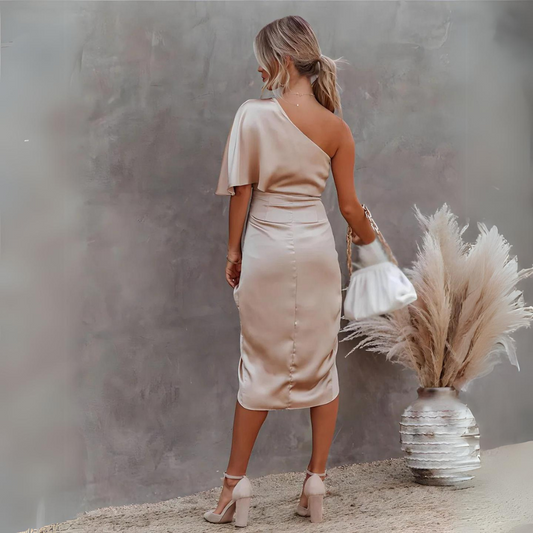 LP | Elegante abito da sera in seta
