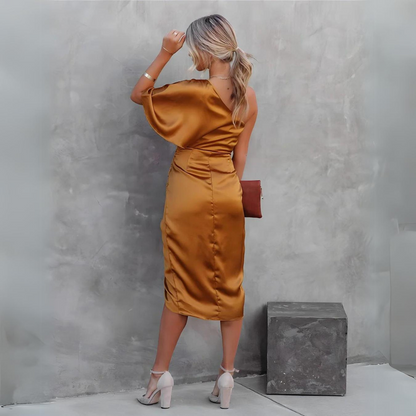 LP | Elegante abito da sera in seta