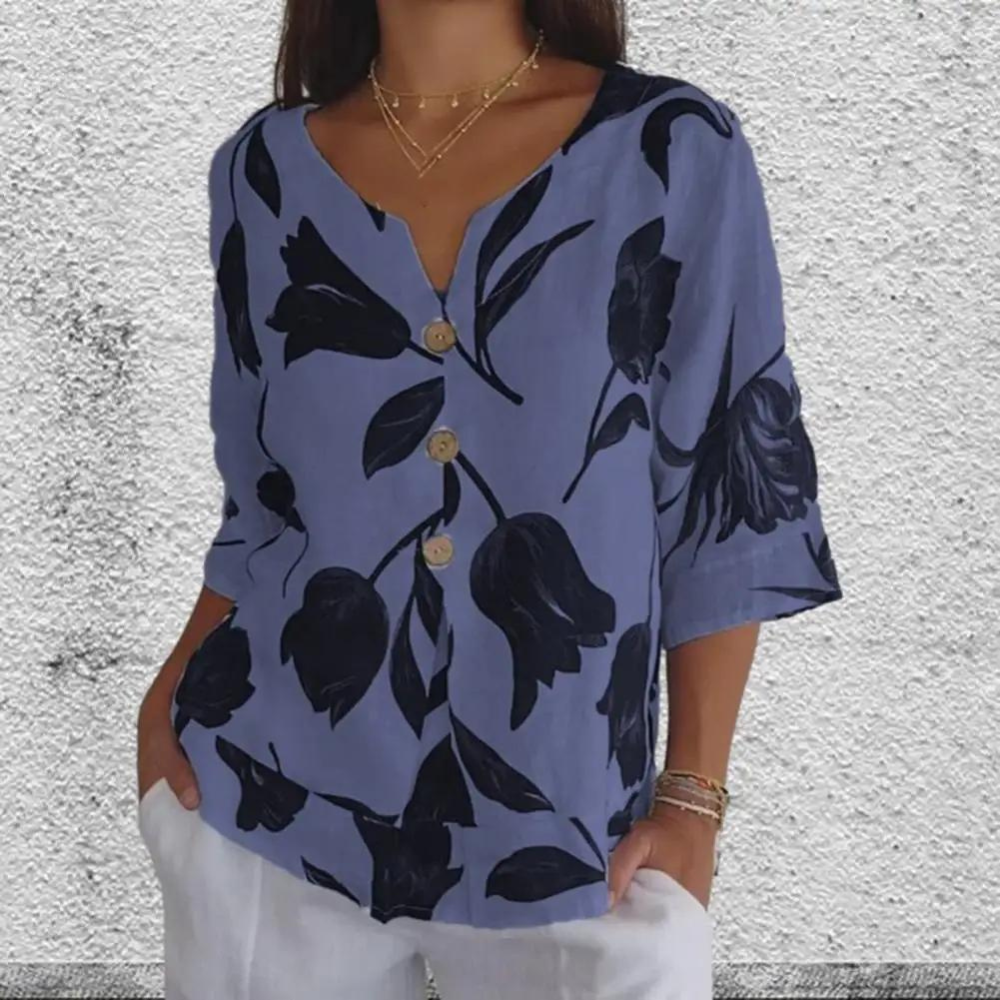 LP | Camicetta morbida ed elegante stampata