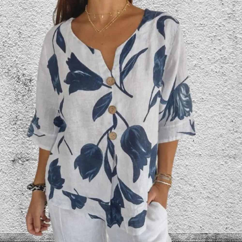 LP | Camicetta morbida ed elegante stampata