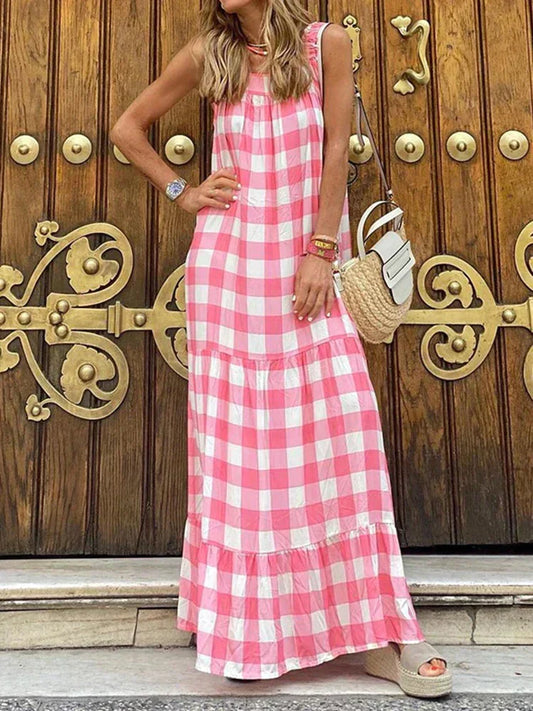 LP | Abito boho estivo rosa
