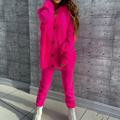 LP | AnneliesSet I Comodo set da donna in due pezzi I Gilet e pantaloni