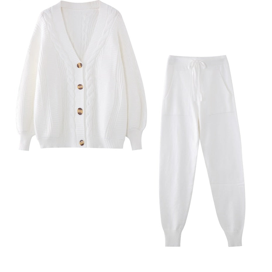 LP | AnneliesSet I Comodo set da donna in due pezzi I Gilet e pantaloni