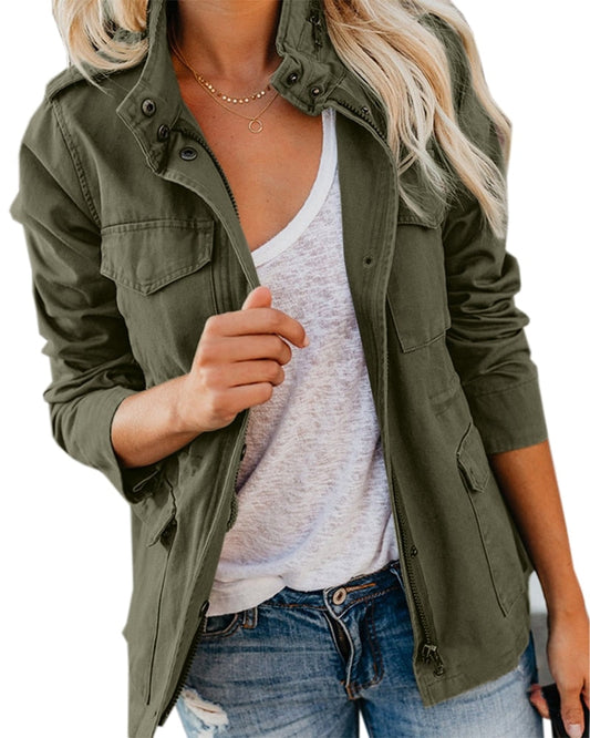 LP | YasminesJacket I Giacca intermedia antivento con zip per donna