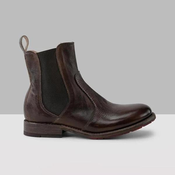LP | Stivaletti da donna in pelle stile vintage