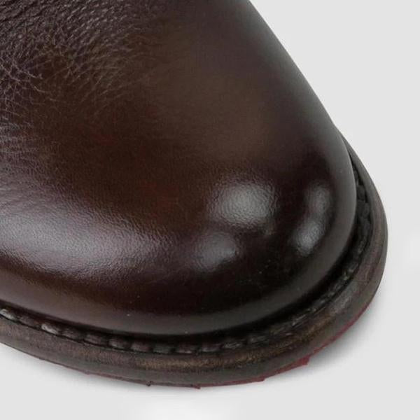 LP | Stivaletti da donna in pelle stile vintage