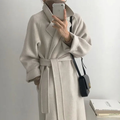 LP | Cappotto di lana oversize chic