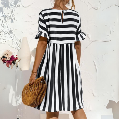 LP | Abito casual con motivo a righe