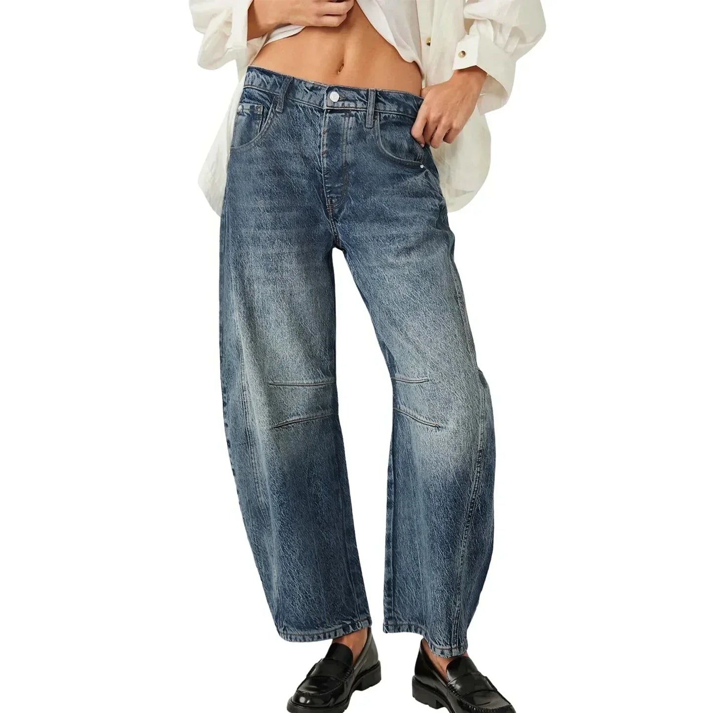 LP | Jeans cargo rilassati e affusolati