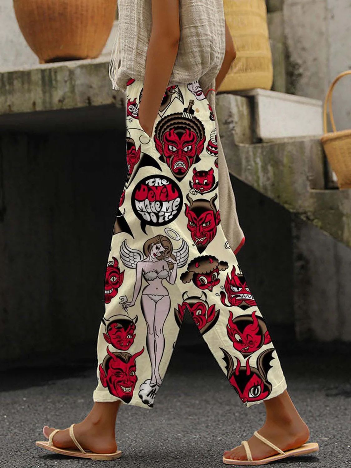Fresco e casual Pantaloni